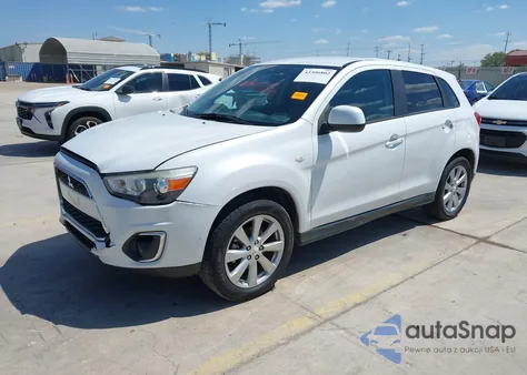 2015 Mitsubishi Outlander Sport Es из США, поврежденный, VIN 4A4AP3AU1FE055693